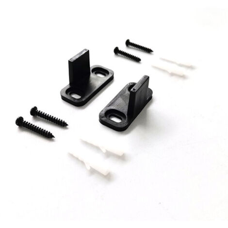 Sliding door guide, barn door floor guide, adjustable non-split bottom guide hardware parts, sliding door floor guide