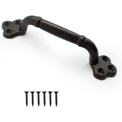 Sliding Door Handle, Cast Iron Door Handle, Barn Door Handle, Kitchen Cabinet Handle is Used for Door Sheds, Garages, Ar