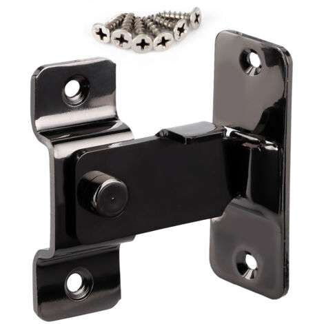 Sliding Door Latch 90 Degree Right Angle AntiTheft Buckle Hardware Fittings Security System
