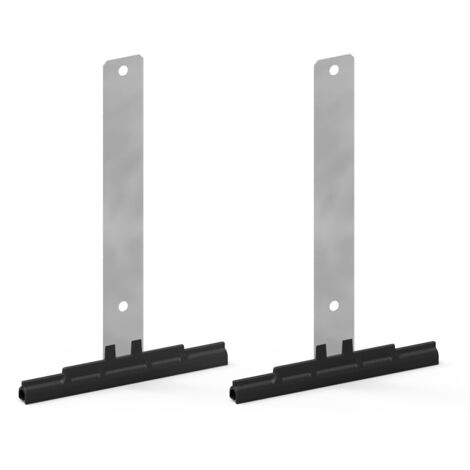 Slid'Up By Mantion – Attache tablier à visser pour lame de 14 mm – Capacité de levage 5 kg par attache – Fixation universelle par vis – Lot de 2 attaches