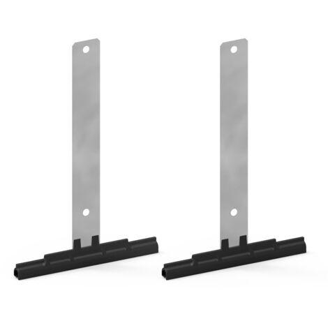 Slid'Up By Mantion – Attache tablier à visser pour lame de 8 mm – Fixation universelle – Capacité de levage 5 kg par attache – Lot de 2 unités