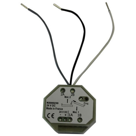 Slid'Up By Mantion – Boîtier de commande filaire pour gond motorisé – Alimentation 230V – Compatible avec gonds motorisés – Ø 68 mm pour encastrement
