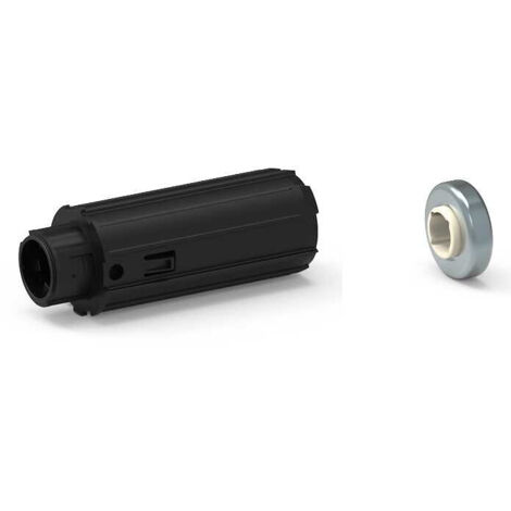 Slid'Up By Mantion – Embout d'axe escamotable pour tube ZF 54 – Roulement Ø28 mm – Capacité 10 kg – Longueur 115 mm – Montage facile
