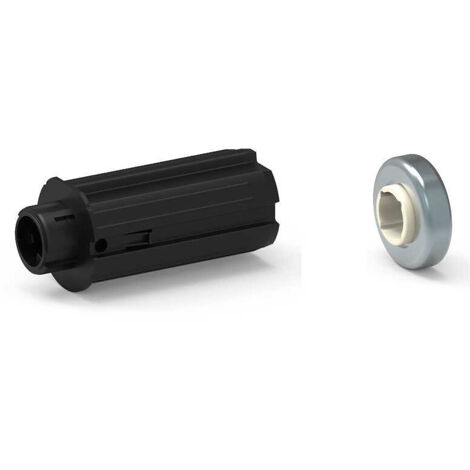 Slid'Up By Mantion – Embout d'axe escamotable pour tube ZF 64 – Roulement Ø28 mm – Longueur 115 mm – Capacité 10 kg – Quantité 1