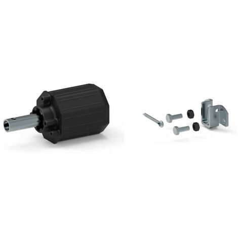 Slid'Up By Mantion – Embout d'axe pour tube octogonal 60 mm – Support inclus – Longueur 94 mm – Capacité 8 kg – Tube Ø16 mm