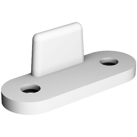 Slid'Up By Mantion – Guide bas en polyamide pour porte coulissante SLID'UP 1900 – Rainure 4mm – Garantie 5 ans – Accessoire de placard