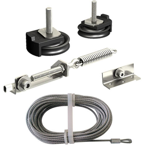 Slid'Up By Mantion – Kit de synchronisation pour 2 vantaux ou 2 portes coulissantes – Compatible SLID'UP 1100/1400 – Installation manuelle – Garantie 2 ans