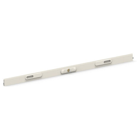 Slid'Up By Mantion – Lame de volet roulant avec serrure – Enroulement intérieur – Aluminium laqué blanc – Longueur 1490 mm, recoupable à 770 mm