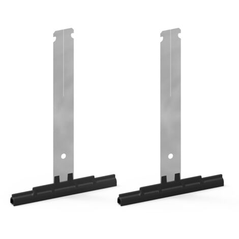 Slid'Up By Mantion – Attache tablier souple à clipper pour lame de 8 mm – Fixation par clippage – Capacité de levage 5 kg – Lot de 2 attaches ZF