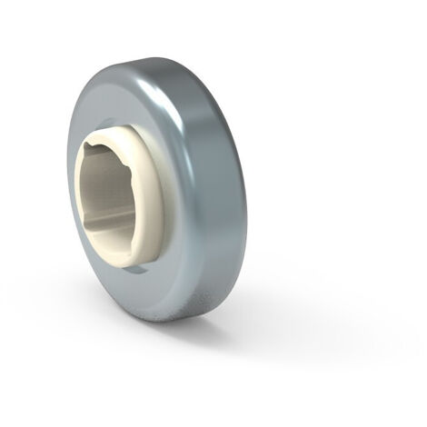 Slid'Up By Mantion – Roulement à billes 28 mm – Diamètre intérieur 12 mm ou carré 10 mm – Charge max 12,5 kg – Compatible avec embouts d'axe