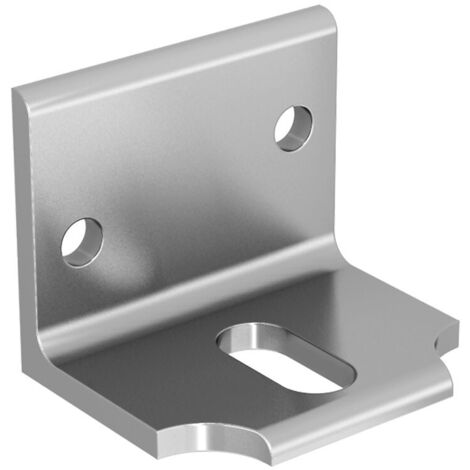Slid'Up By Mantion – Support équerre inox 304L pour fixation murale rail SU2067 SU2068 – 200 kg – Dimensions 60x80x60mm – Pour milieu humide
