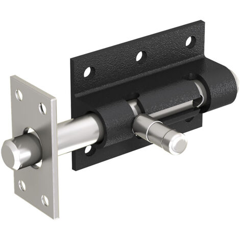 Slid'Up By Mantion – Verrou renforcé avec porte cadenas Ø16 mm – Dimensions 150x65x64 mm – Pour bois dur – Garantie 5 ans