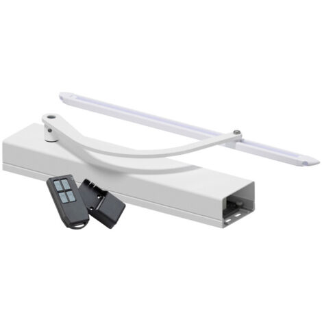 Slid'Up MW100 Elektrischer Fensterladen weiß Funk für 1 Flügel bis 80 cm Breite