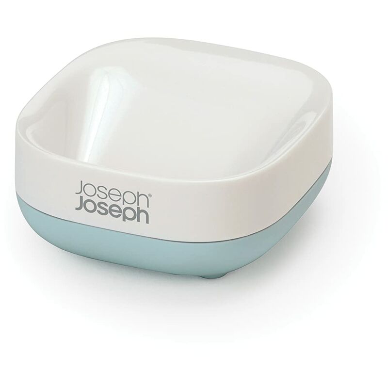 Image of Bagno Slim Compact Soap dish- bianco/blu - Joseph Joseph
