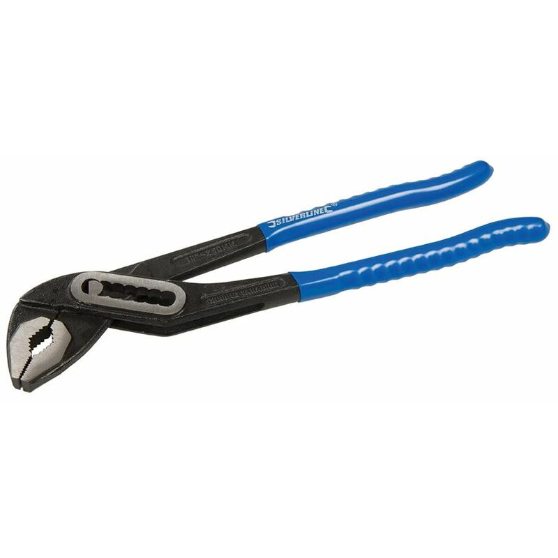 Silverline Slim Jaw Waterpump Pliers Length 250mm - Jaw 40mm PL22