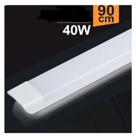 Slim Led Ceiling Light 40 W 90 Cm Undercabinet Shelves Warm Cold Natural Light