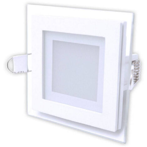 Slim Led Pannello Incasso Bordo In Vetro 6 W Cct 3 Colorations Of Light P-75e-q3c