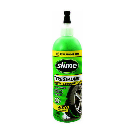 Slime Tubeless Tyre Sealant 473ml Car Van Puncture Flat Tyres Repair SDS-500/06