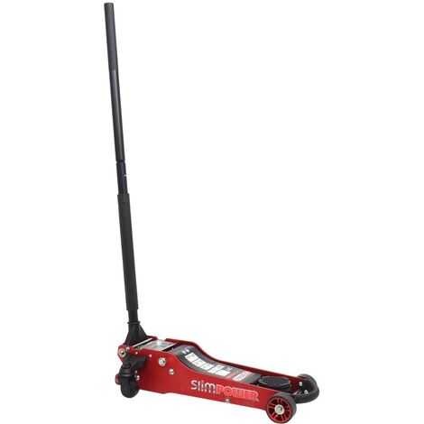 KSTOOLS SlimPOWER Hydraulischer Alu-Wagenheber 2 t