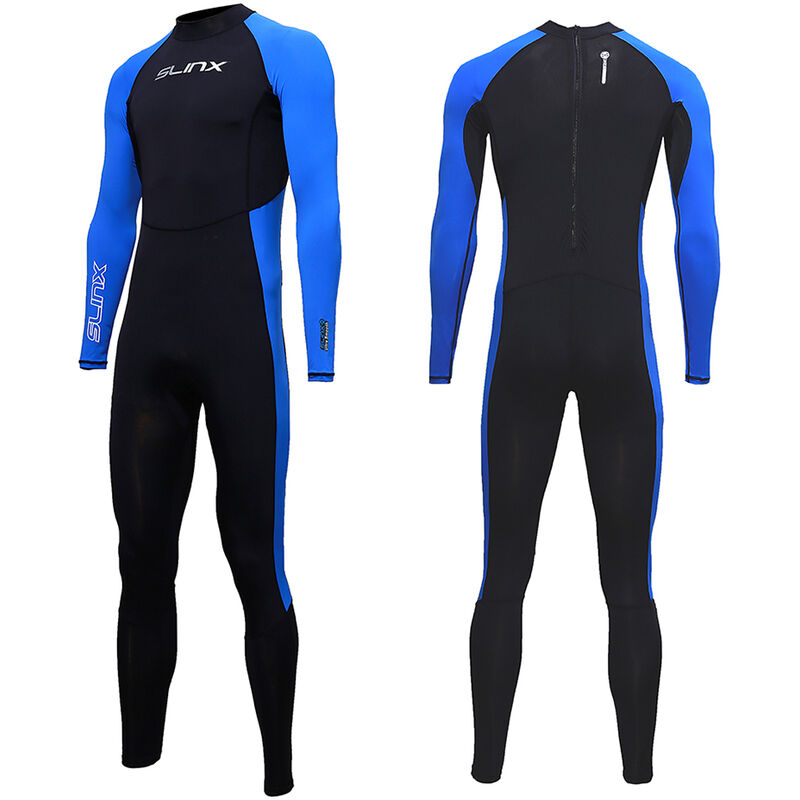SLINX Unisexe Full Body Plongee Natation Surf Chasse sous-marine Combinaison humide Protection UV Snorkeling Surf Combinaison de natation, modele: XXL