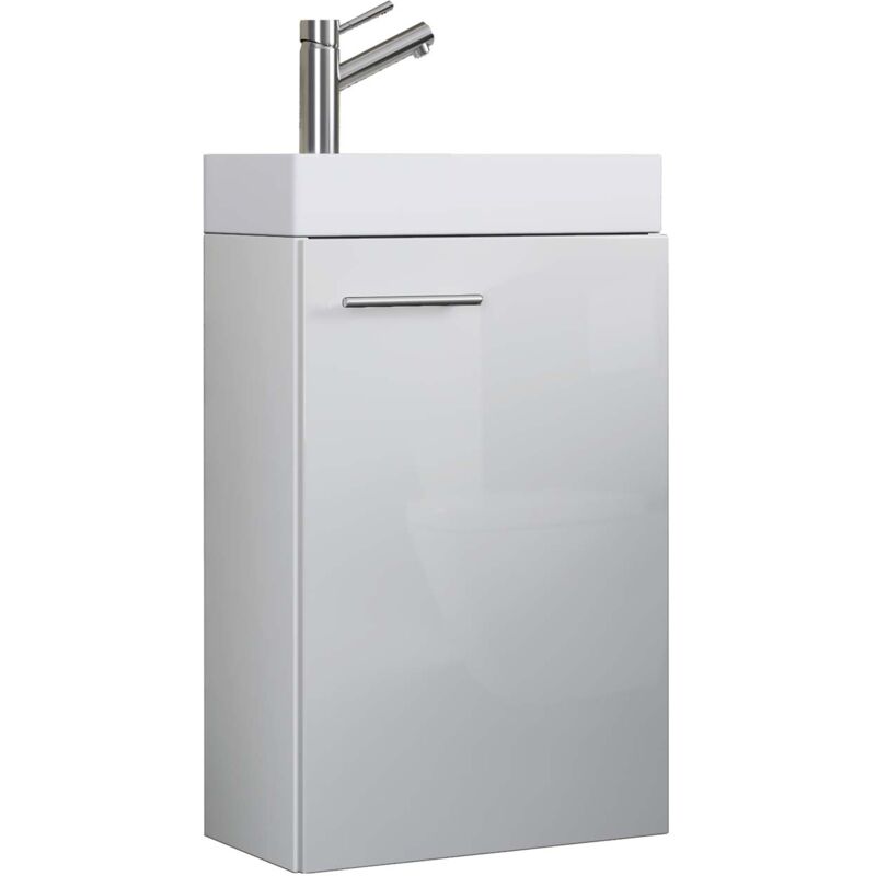 Ebuy24 2-tlg Waschplatz Waschtisch Schmal Slito