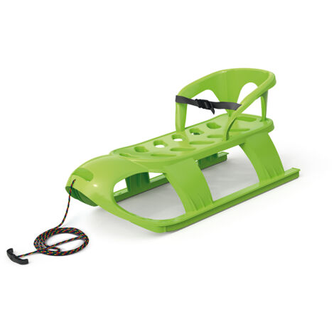 Slitta BEZZY SEAT con schienale  Verde