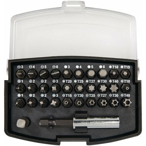 Slot per assortimento punte da 32 pezzi / PH / PZD / TX / TX-BO / 6 punti NOW