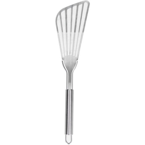 Slotted Fish Spatula Thick Polished Fish Turner Flipper for Kitchen Camping RestaurantSpatula