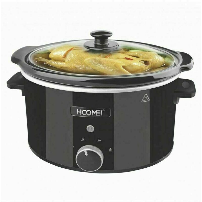 Image of Maka - slow cooker pentola elettrica cuoci vivande cottura lenta 200W capienza 3,5L