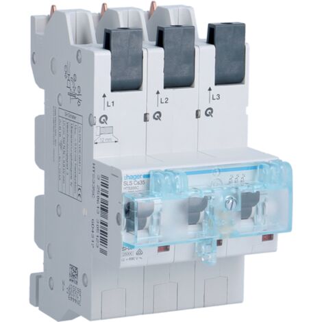 SLS-Schalter HTS335C 3P 35A für Sammelschiene (HTS335C)Hager