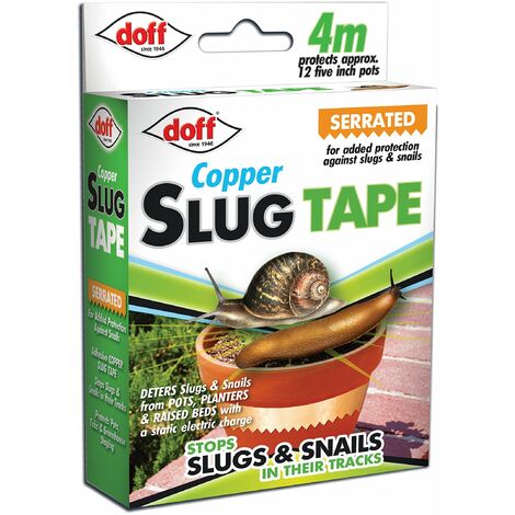 Slug & Snail Adhesive Copper Tape - CDU 4M DOFAM004DS