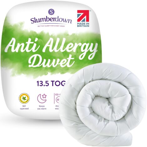 Slumberdown Anti Allergy Duvet, 13.5 Tog, Single