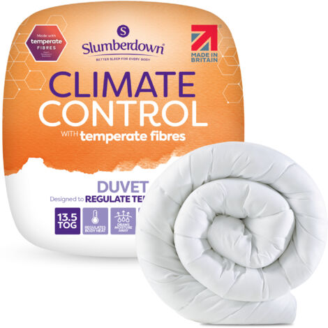 Slumberdown Climate Control Duvet, 13.5 Tog, Single
