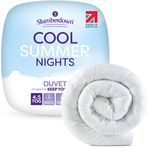 Slumberdown Cool Summer Nights Duvet, 4.5 Tog, King