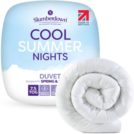 Slumberdown Cool Summer Nights Duvet, 7.5 Tog, King