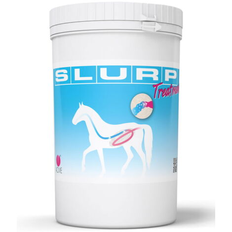 SLURP TREATMENT mangime complementare per cavalli in polvere a base altamente concentrato a base di psyllium 800 g