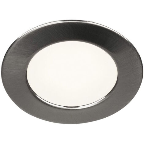 SLV 112225 DL 126 LED-Einbauleuchte   LED LED fest eingebaut 3 W Metall (gebürstet)