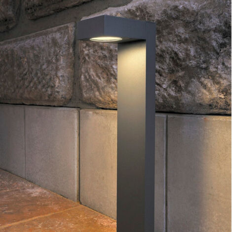 SLV 232295 Quadrasyl 75 Außenstandleuchte   Energiesparlampe GX53 11 W Anthrazit