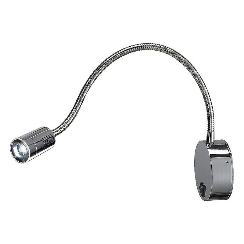 Applique à flexible orientable Dio Flex Plate led 1,9 w 3000 k gris SLV