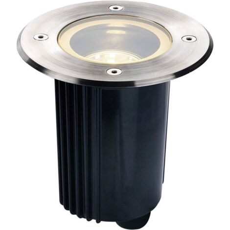 SLV Dasar 115 229320 Lampada da incasso per esterni GU10 Lampadina Alogena 35 W Alluminio