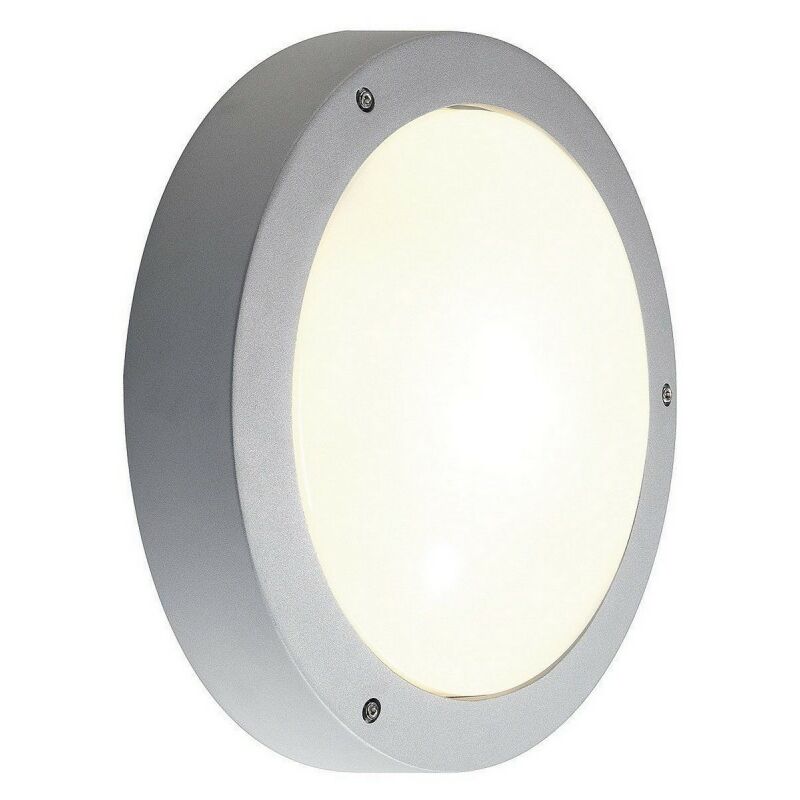 

DRAGAN 230404 - pared y de techo. gris plata ronda. G24D-3. 2x26W IP44 - SLV