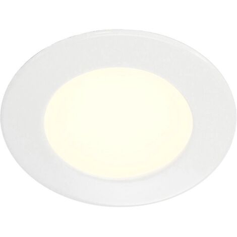 Slv italia dl 126 3w lÁmpara redonda de techo led luz caliente 3000k en tbd color blanco 112221