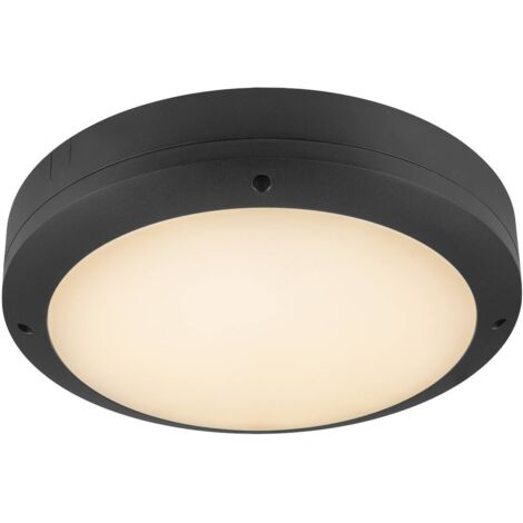 SLV Outdoor Bulkhead V 360 1007515 Applique LED extérieure LED LED intégrée 20 W noir