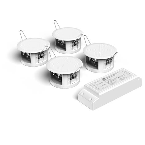 SLx Bluetooth Ceiling Speaker Kit (x4) - White