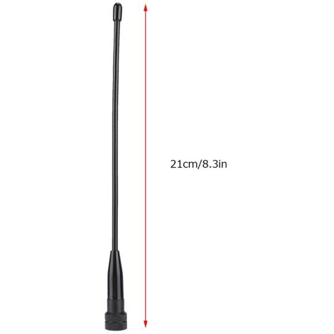 SMA M 669C Dualband-UHF/VHF-Antenne für Baofeng, Yaesu VX-1R/2R/3R/7R und Vertex Standard