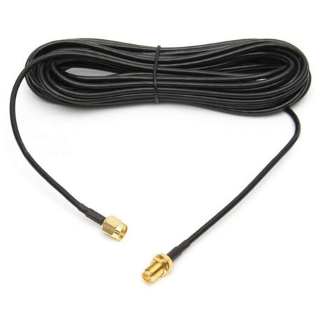SMA male to SMA female adapter, 9m SMA coaxial cable, WLAN antenna extension cable, SMA male/female antenna extension cable (50 Ohm)