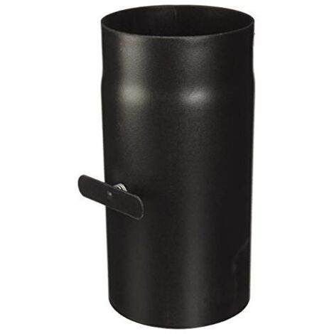 Smalbo Sweden Millennium Tubo da 2mm con Valvola Acciaio Nero 15x30cm