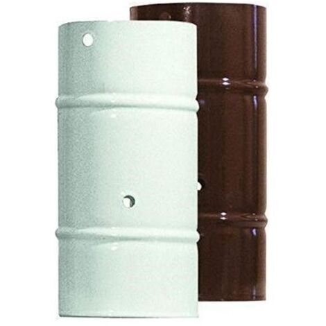 Smalbo Tubi Smaltati Forati Bianchi 10x25cm