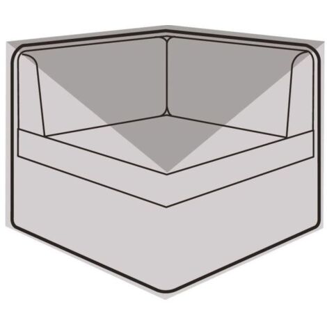 Small Corner Unit Cover - Super Tough Polyethylene - W3694