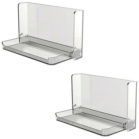 Small Floating Shelf for Wall, Foldable Bathroom Shelf Wall Mount,B--